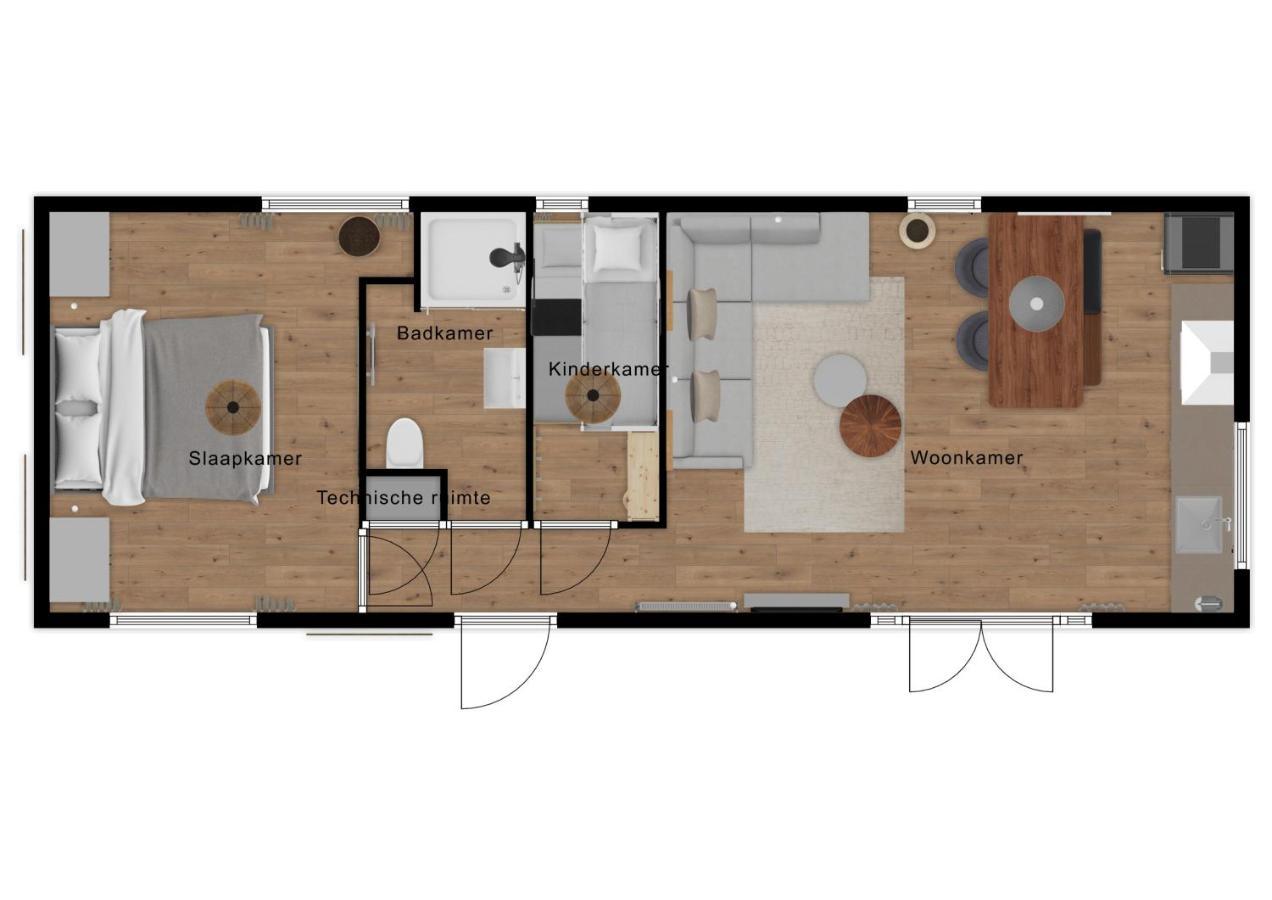 Cabin 33 Grou Villa ภายนอก รูปภาพ